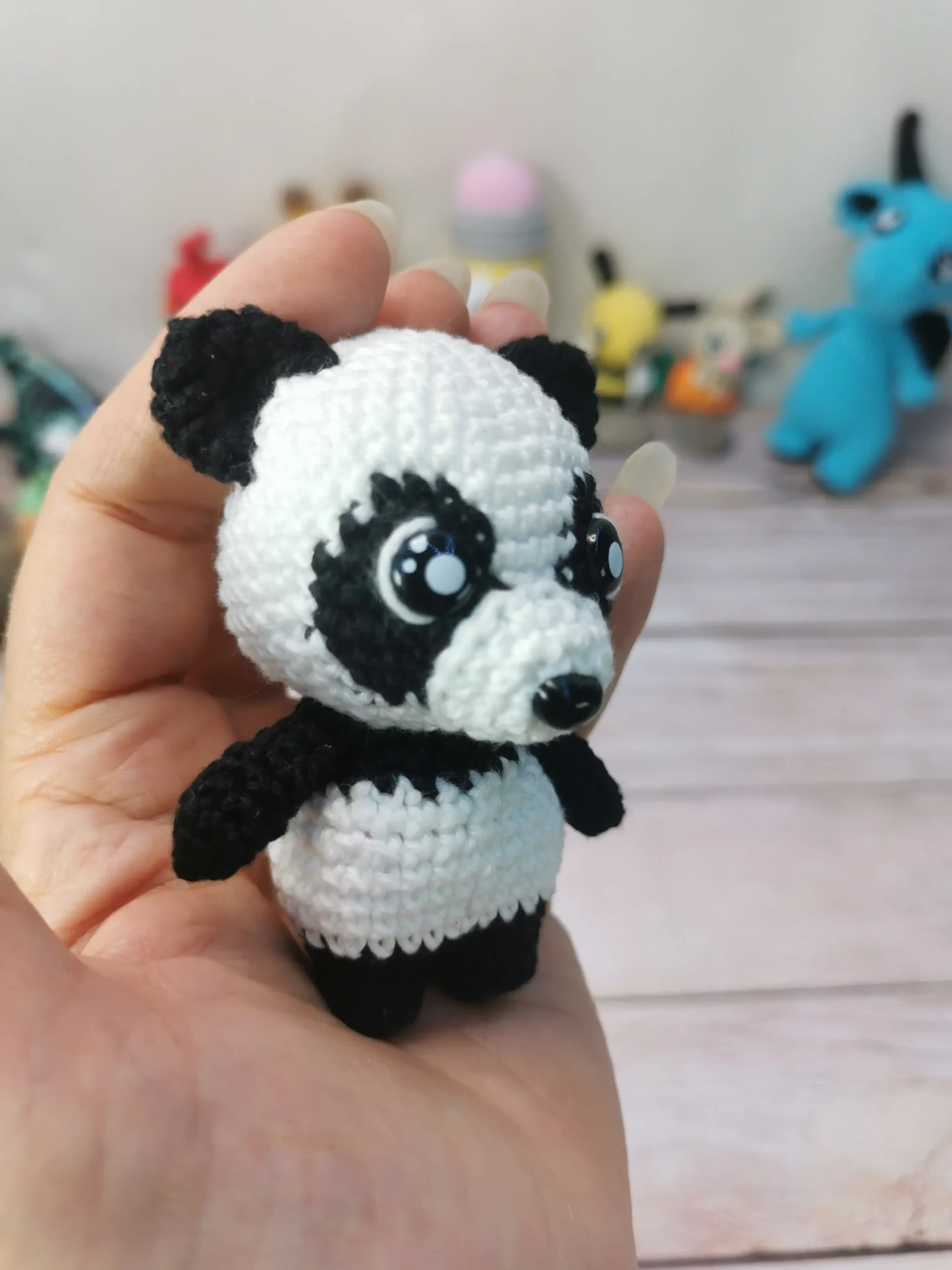 Panda fait main au crochet par La Mu's Heure