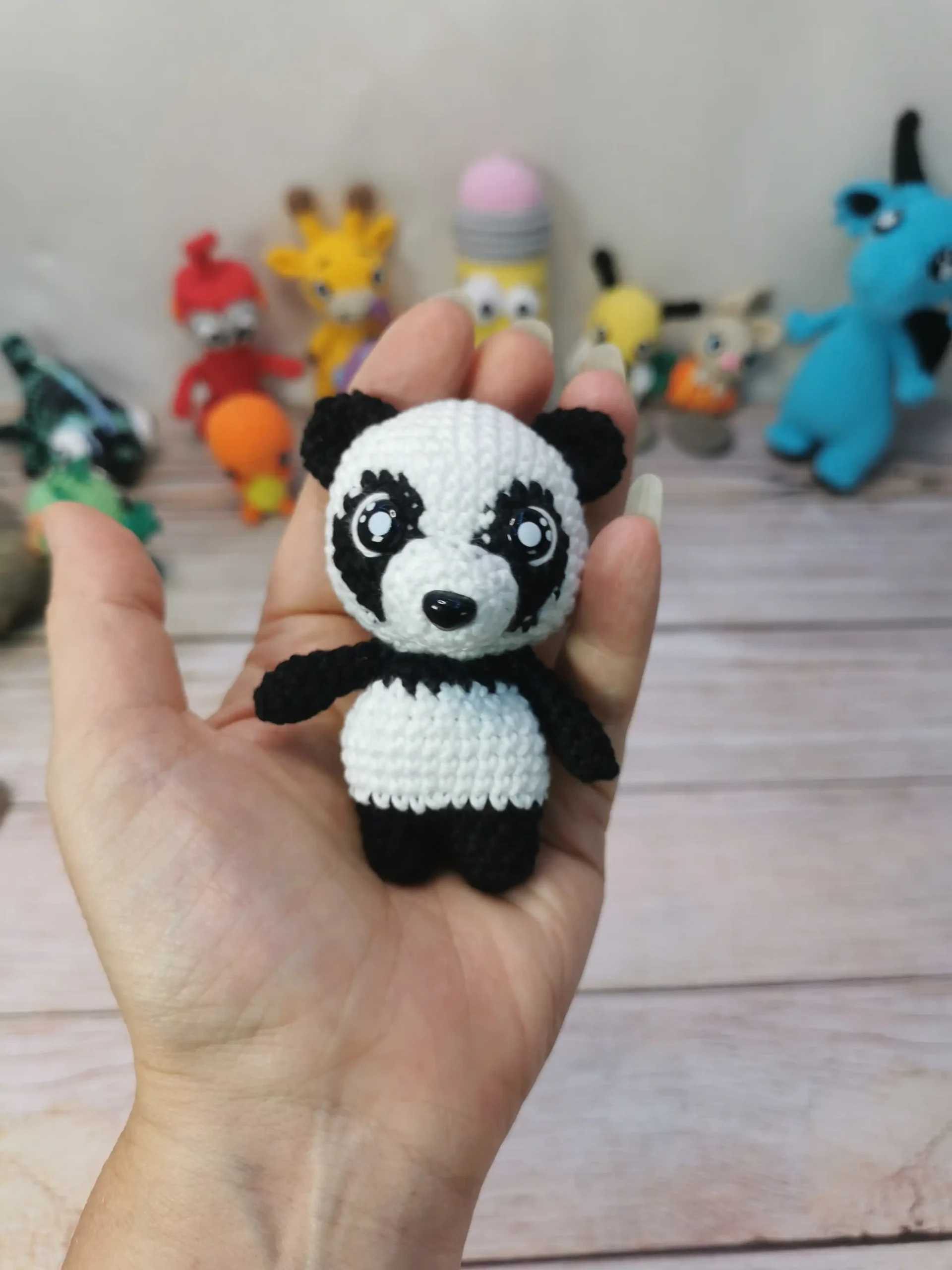 Panda fait main au crochet par La Mu's Heure