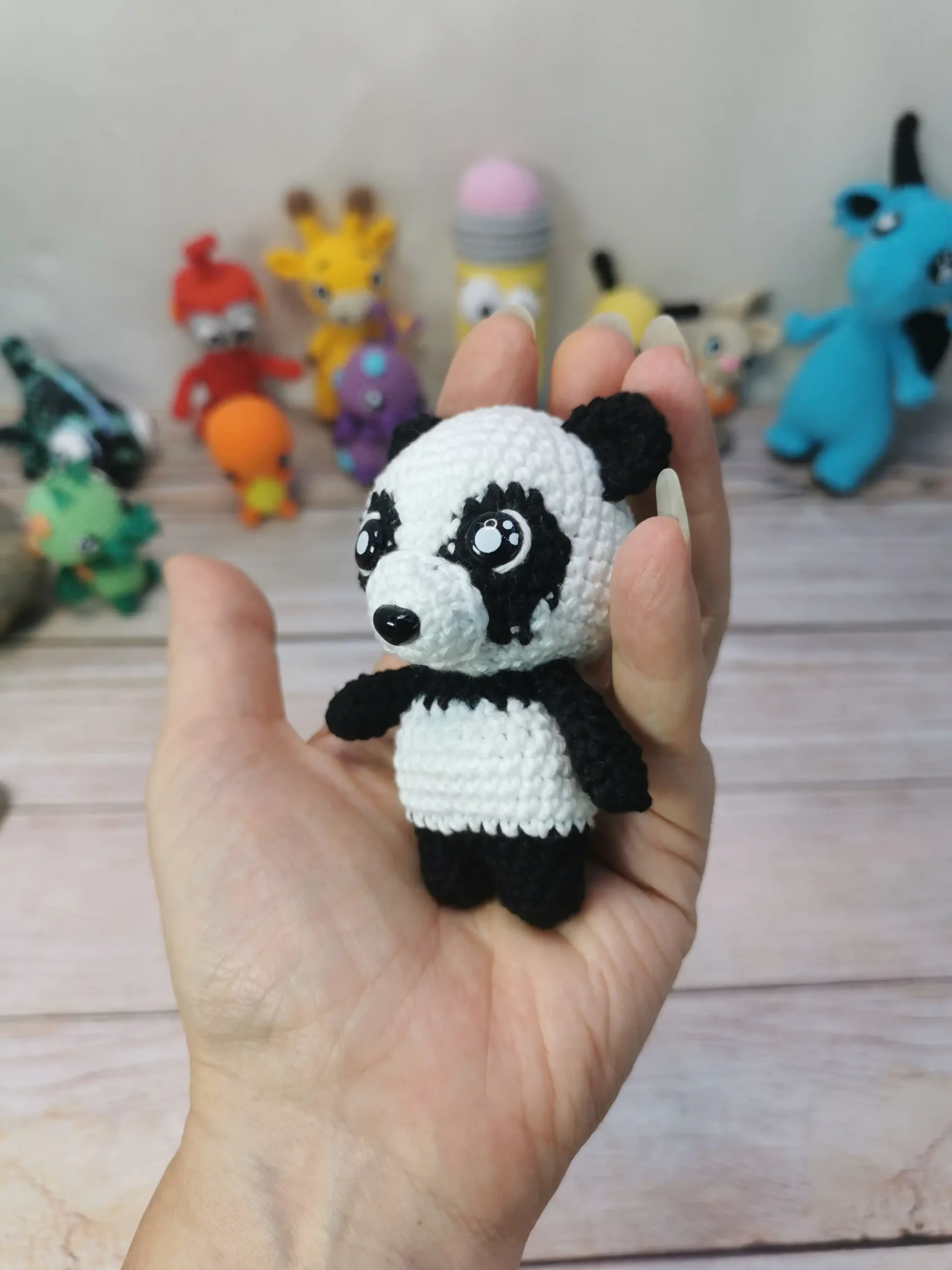 Panda fait main au crochet par La Mu's Heure