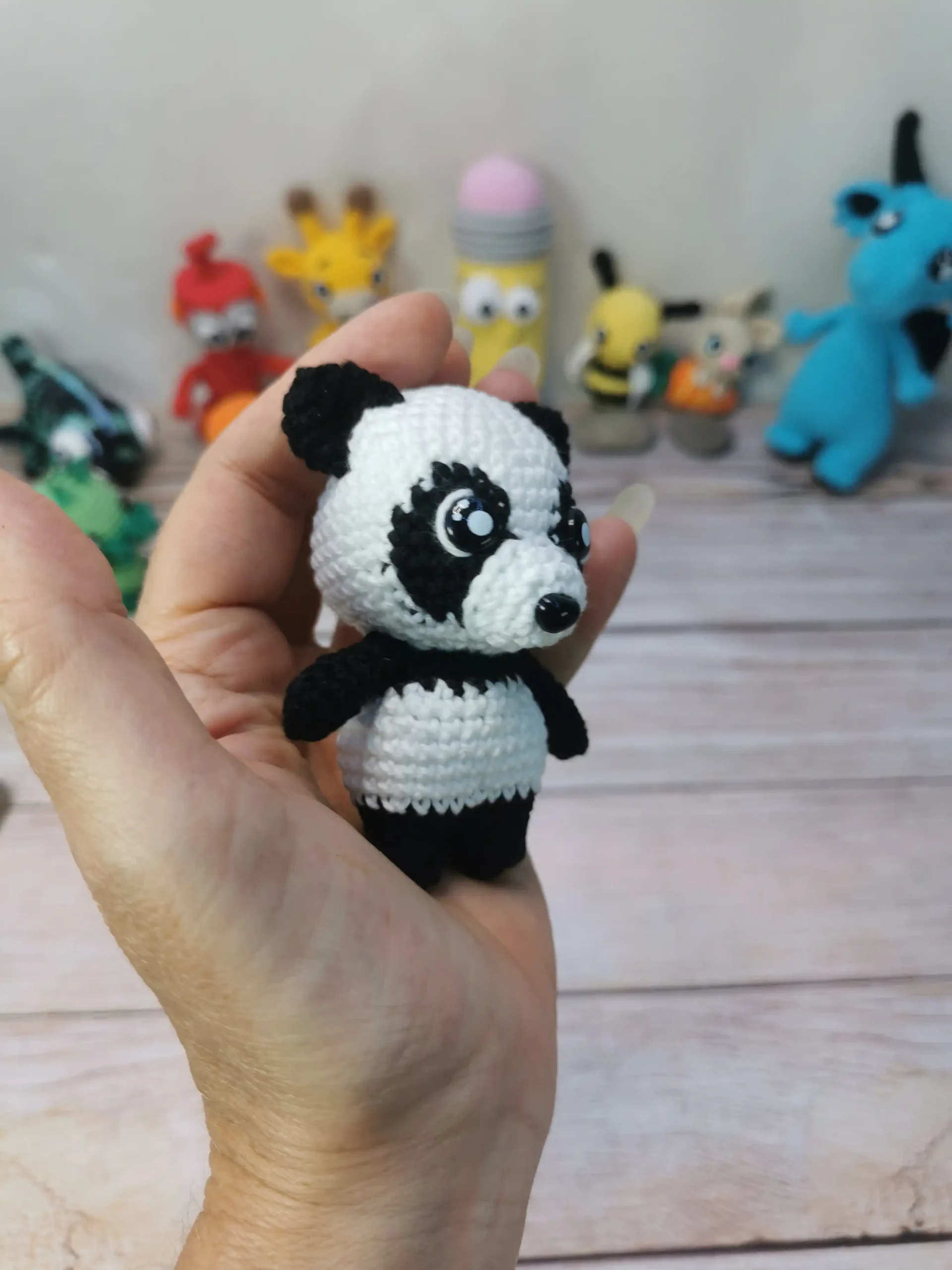 Panda fait main au crochet par La Mu's Heure
