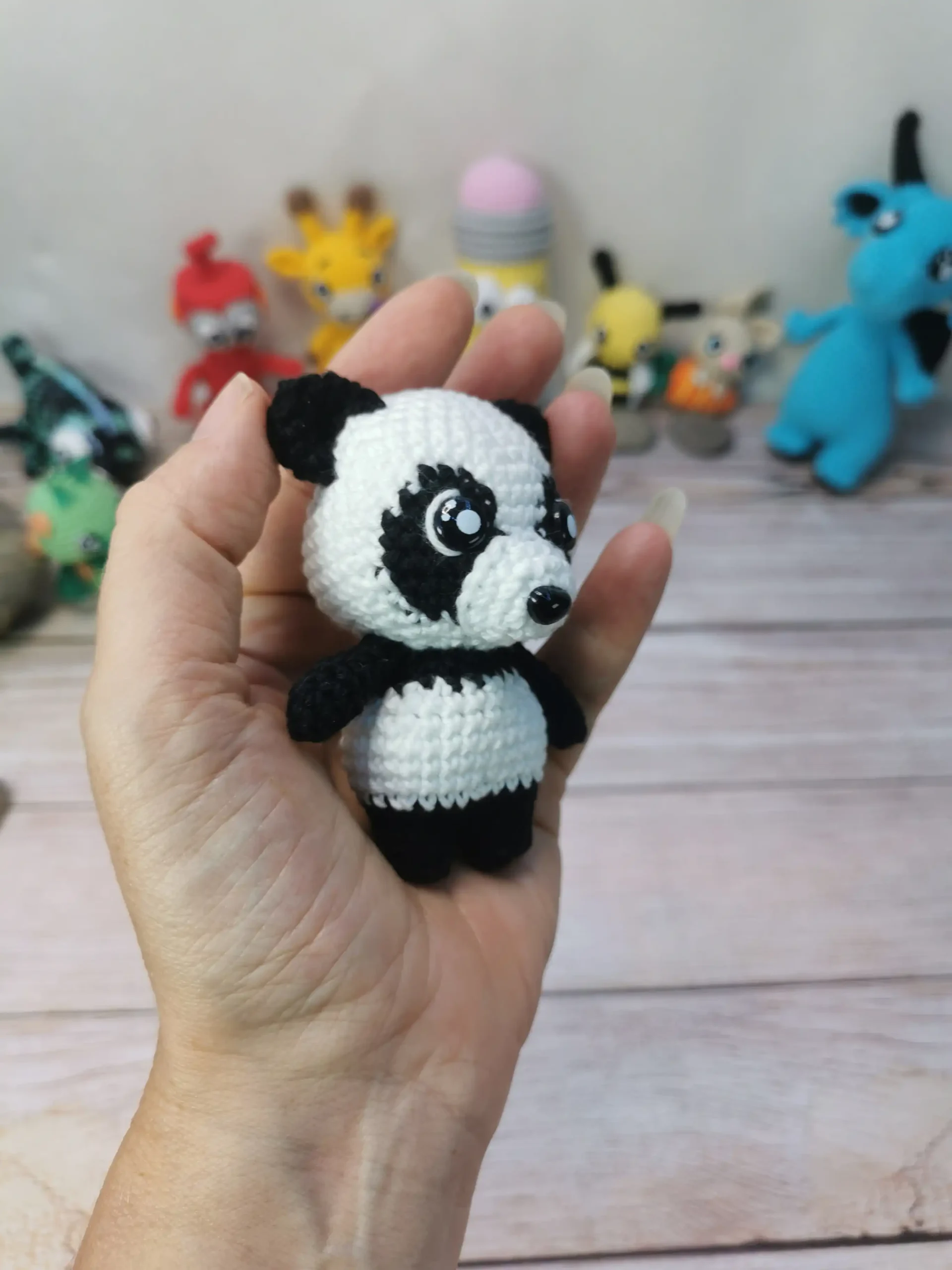 Panda fait main au crochet par La Mu's Heure