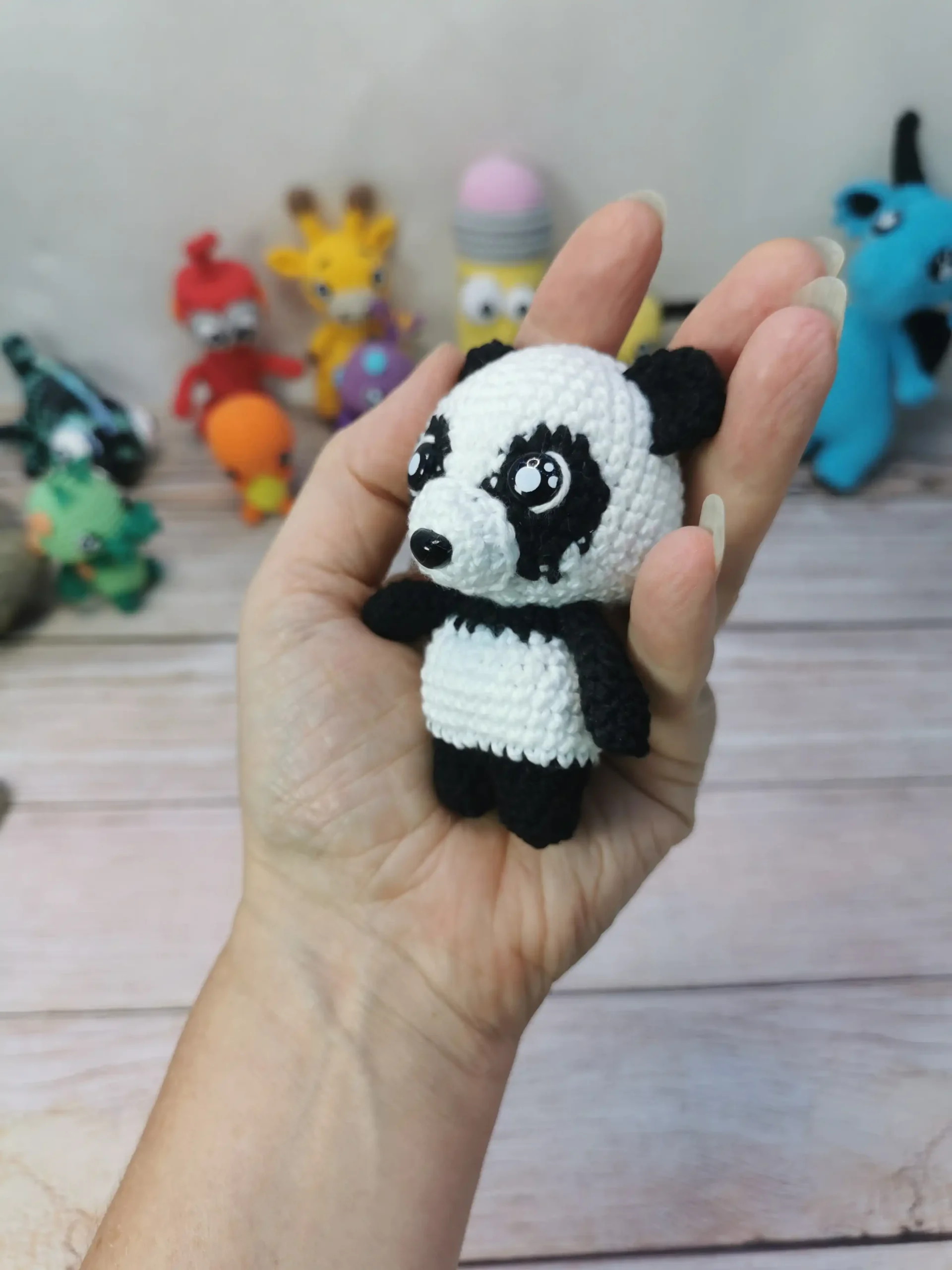 Panda fait main au crochet par La Mu's Heure