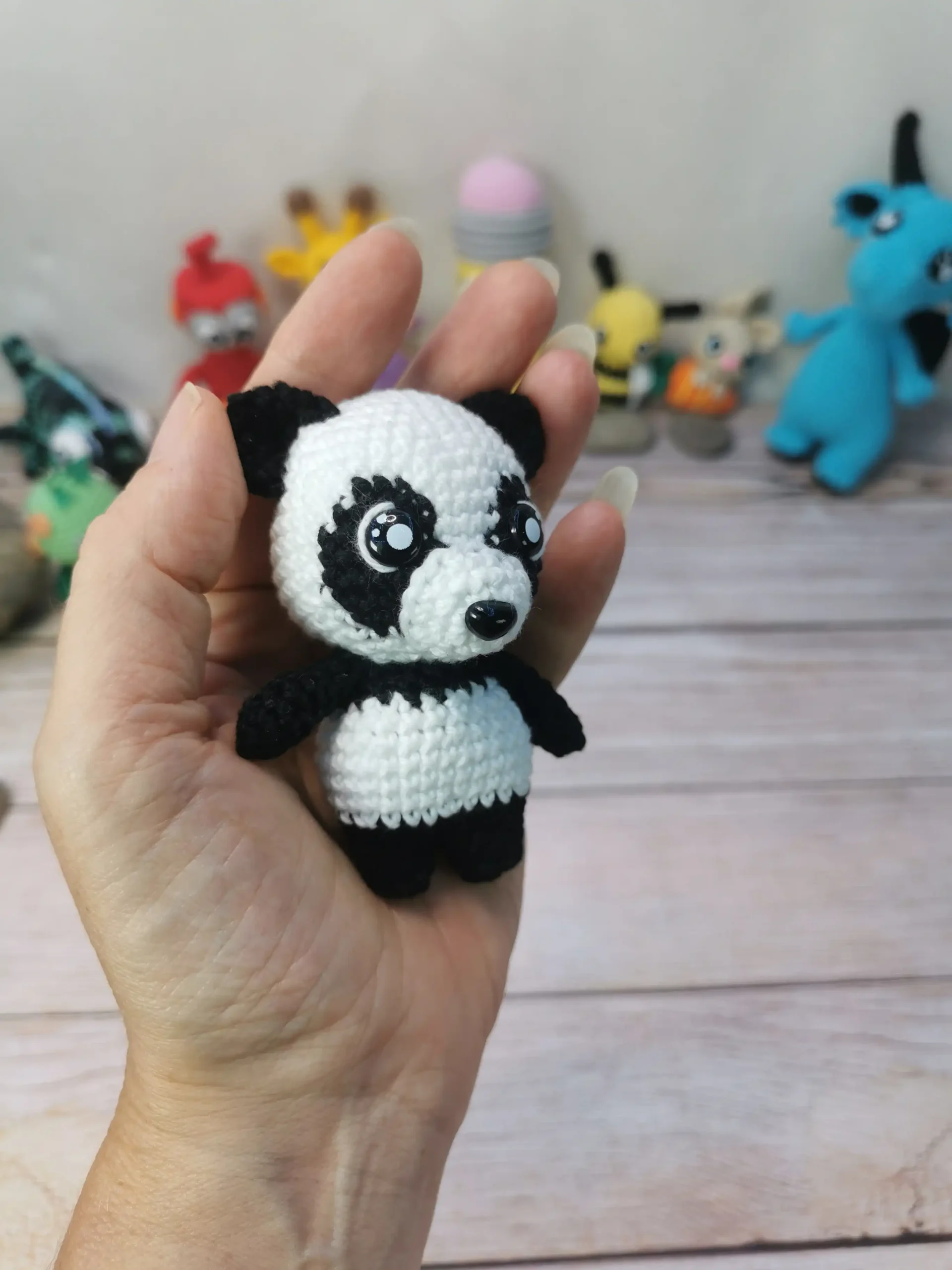 Panda fait main au crochet par La Mu's Heure