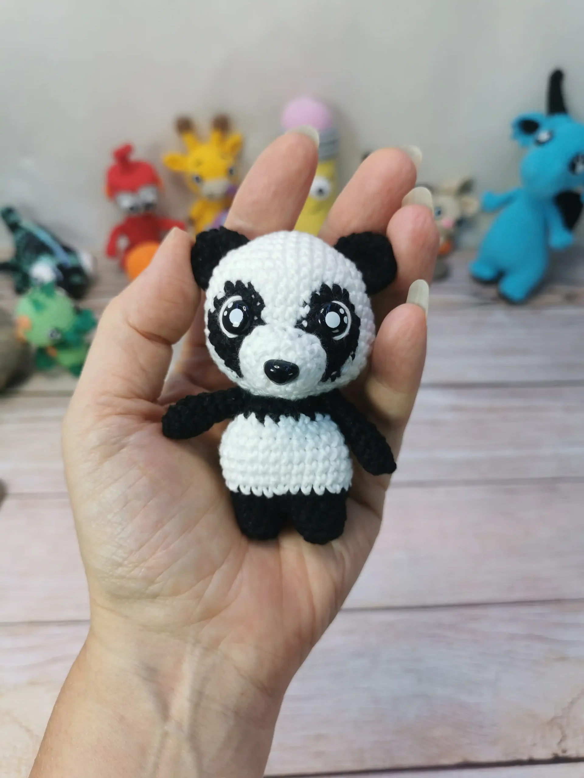 Panda fait main au crochet par La Mu's Heure