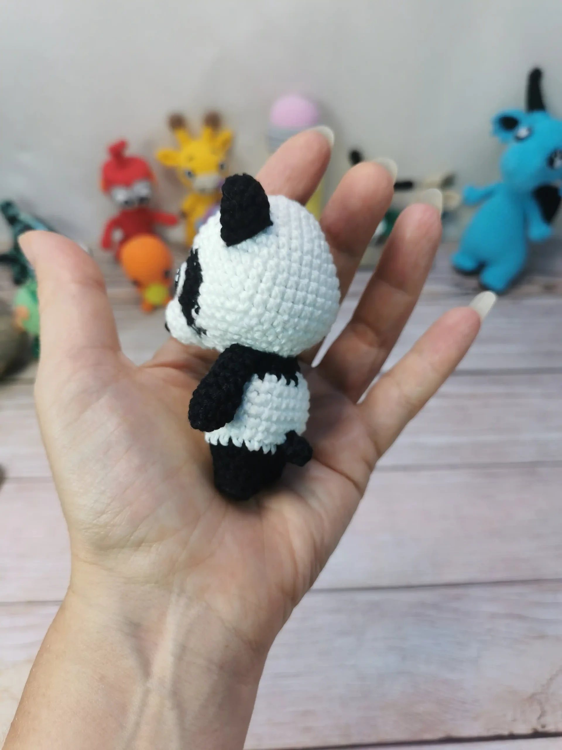 Panda fait main au crochet par La Mu's Heure