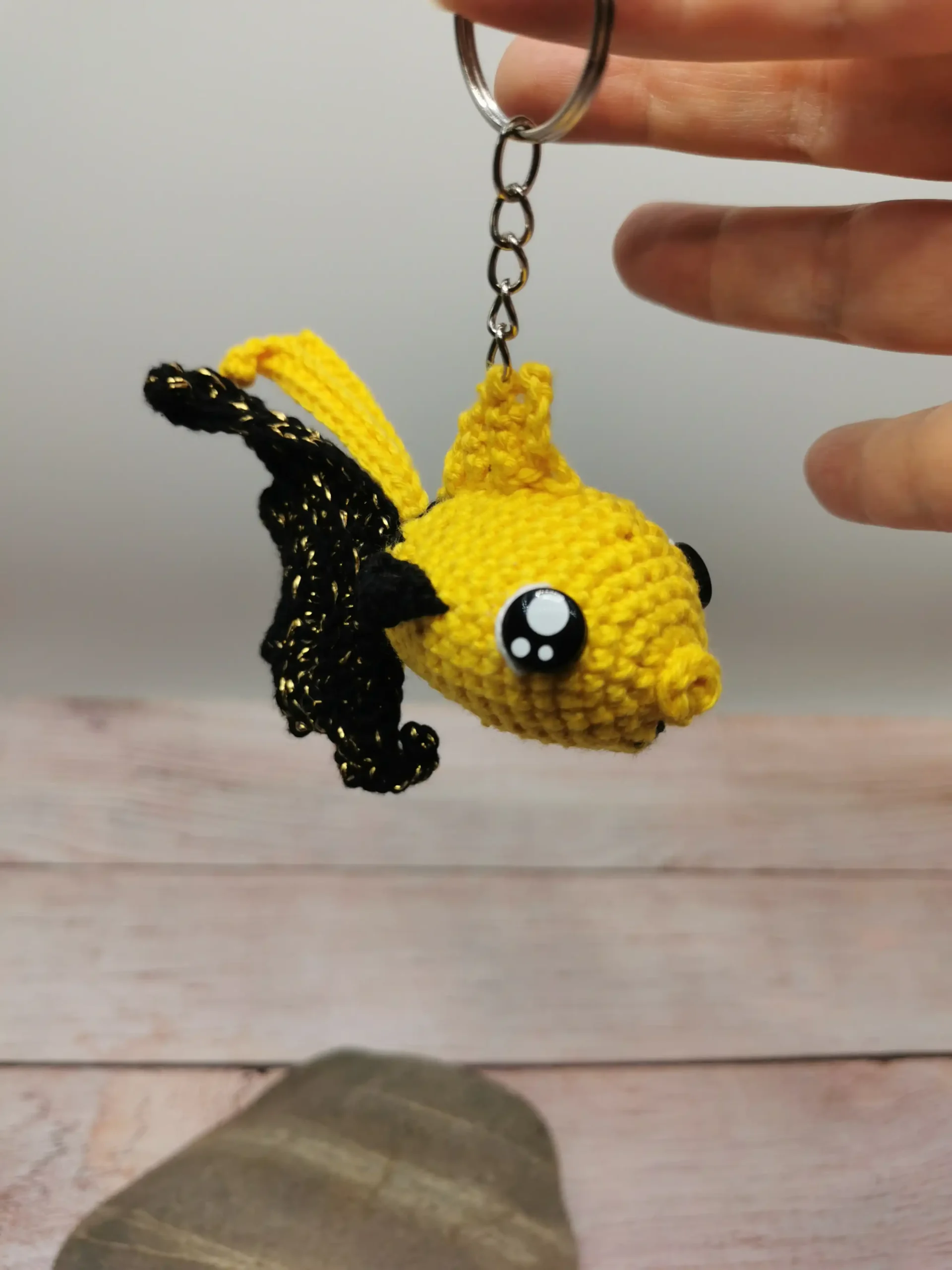 poisson amigurumi fait main au crochet par La Mu's heure