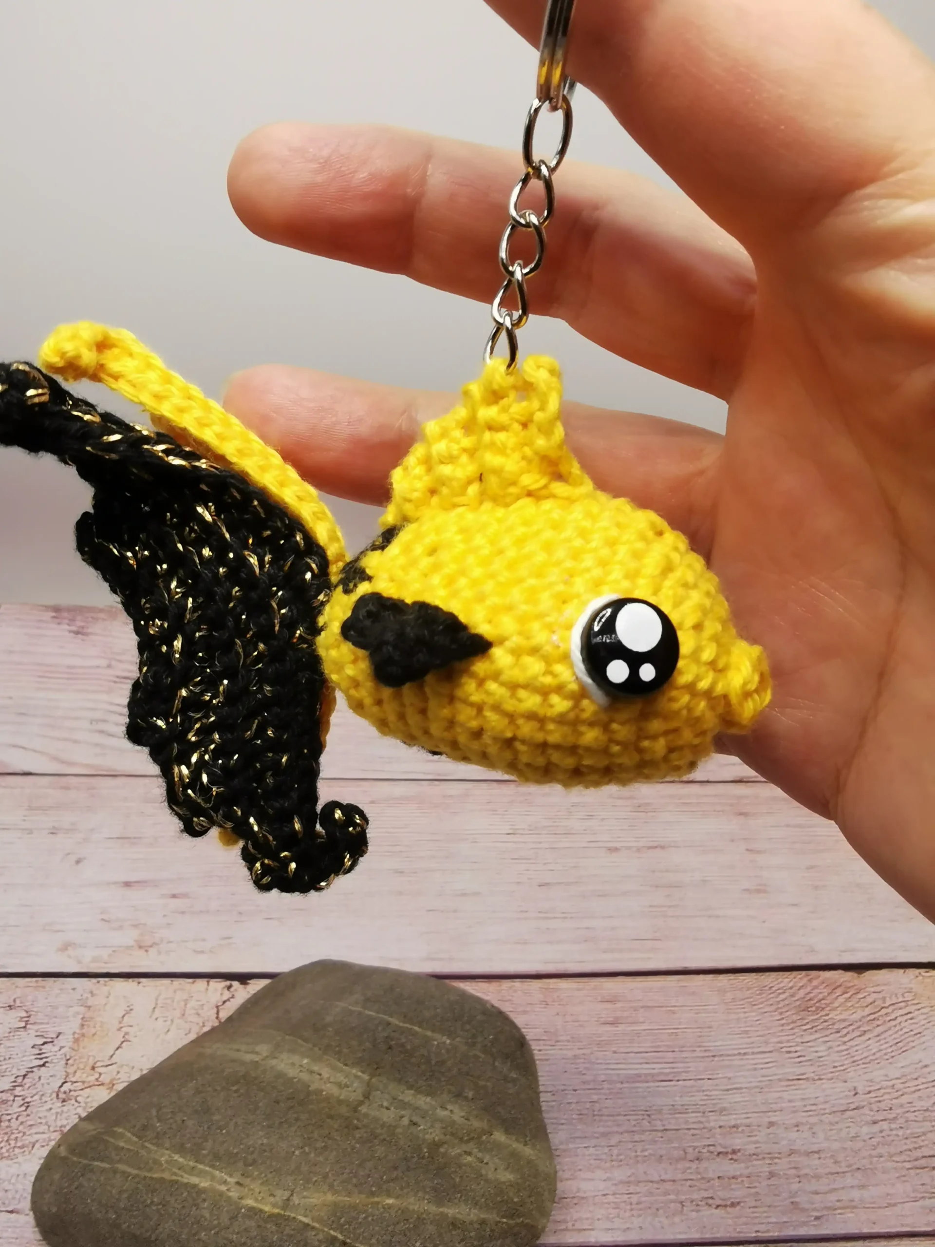 poisson amigurumi fait main au crochet par La Mu's heure