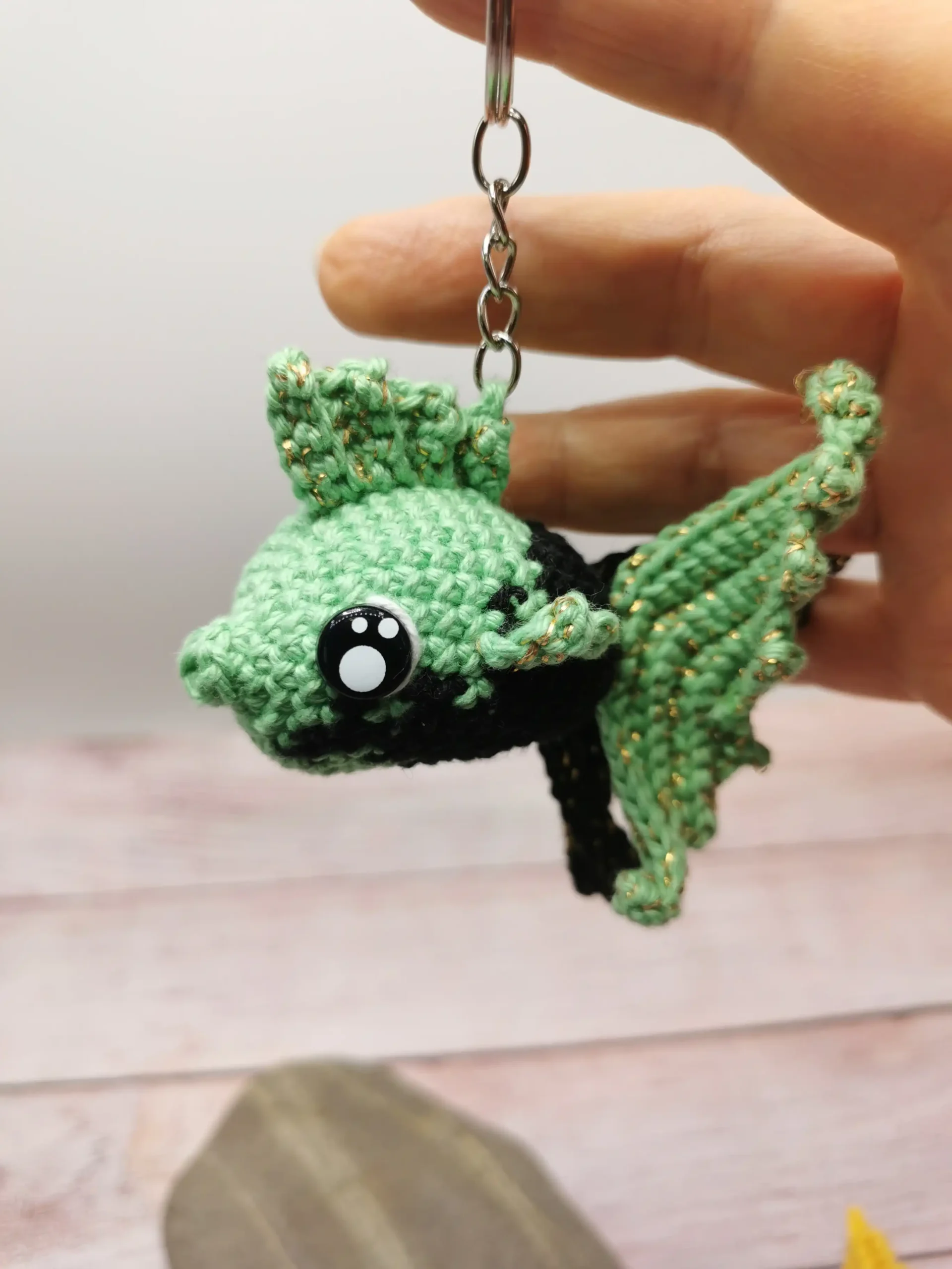 poisson amigurumi fait main au crochet par La Mu's heure