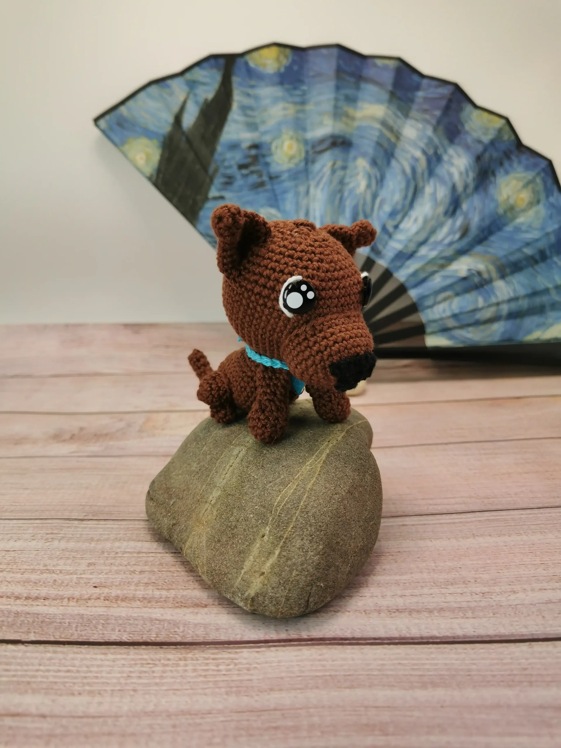 scooby doo amigurumi fait au crochet par La Mu's Heure