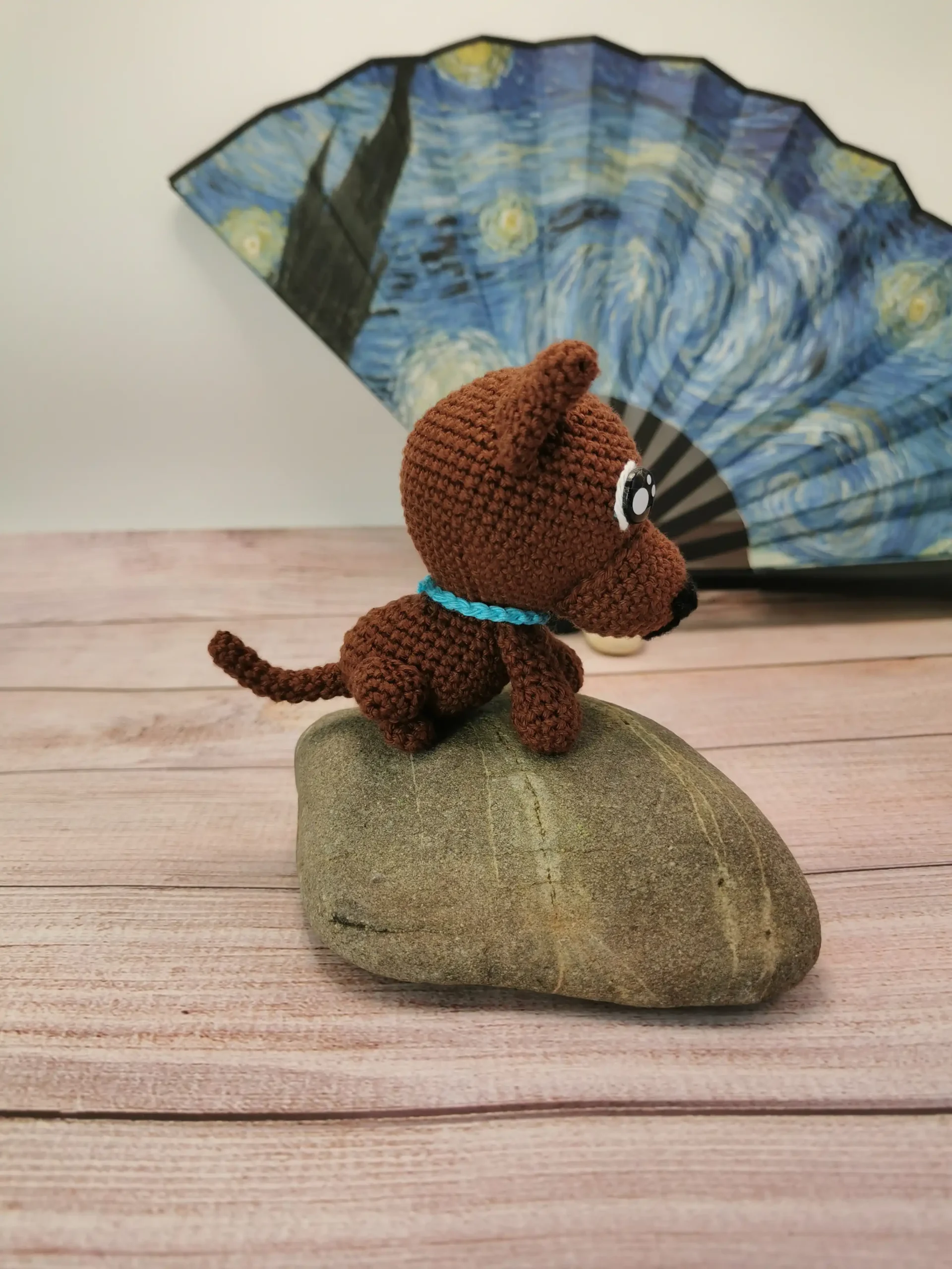 scooby doo amigurumi fait au crochet par La Mu's Heure