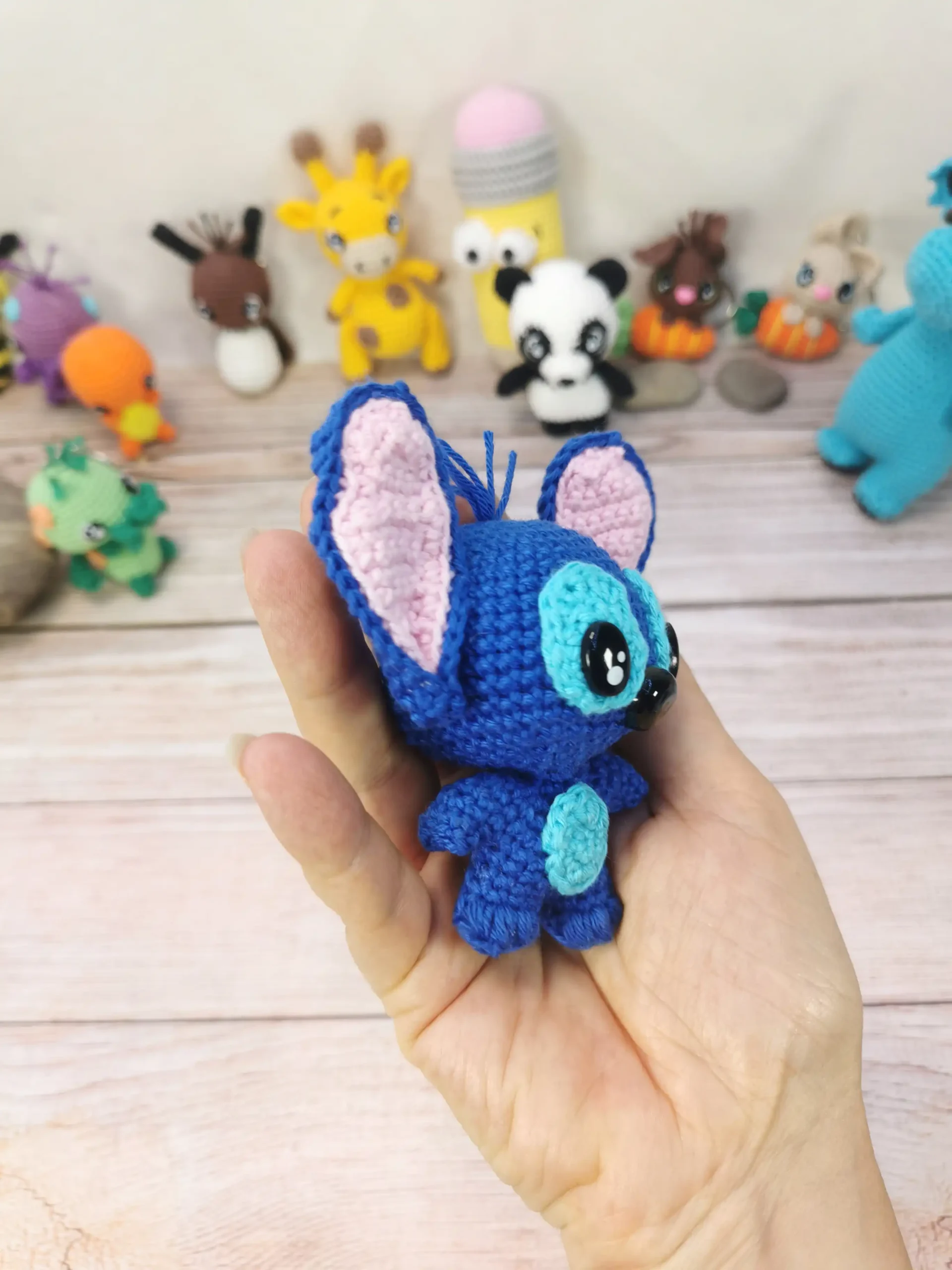 Stitch fait main au crochet par la Mu's Heure