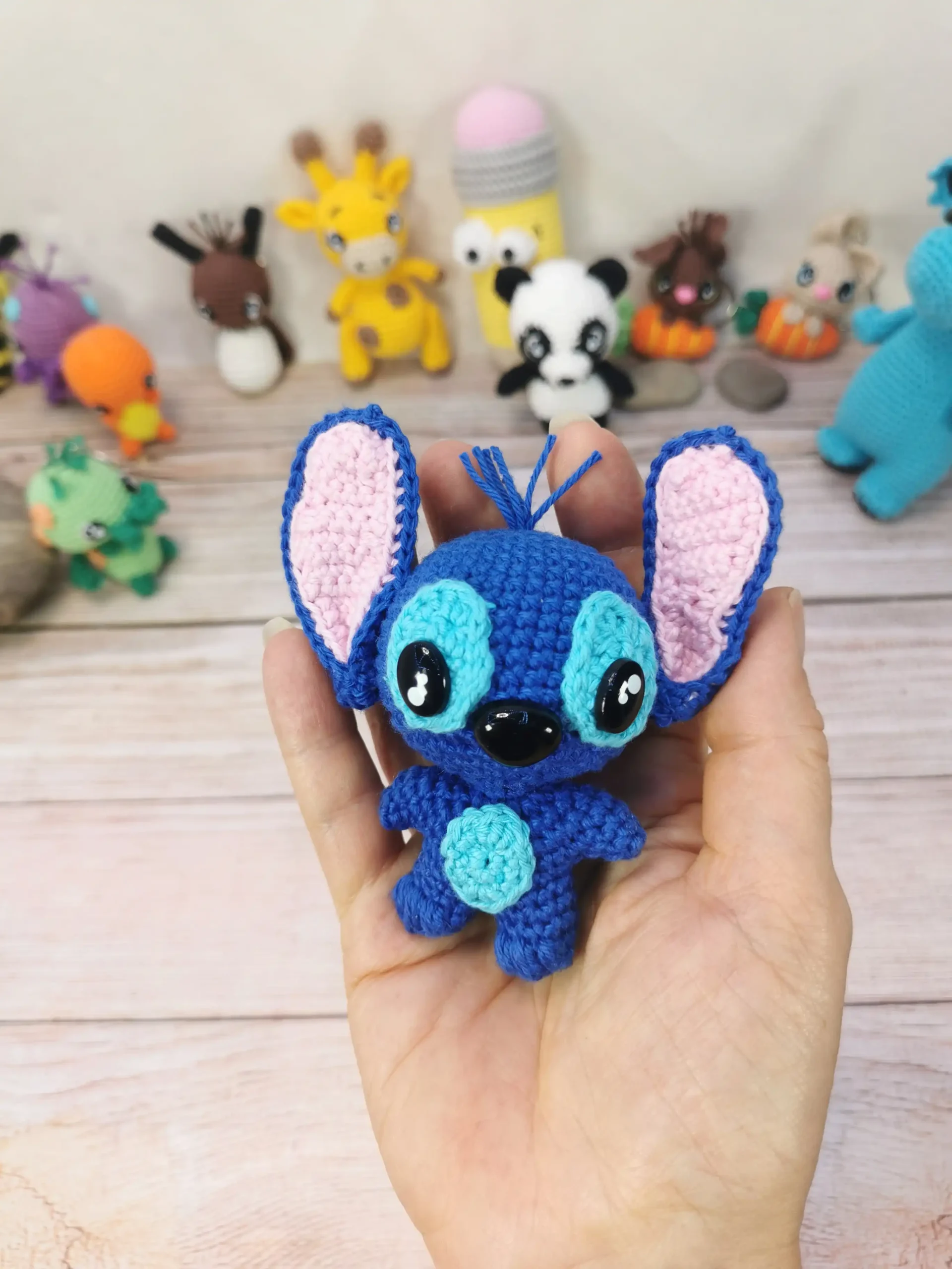 Stitch fait main au crochet par la Mu's Heure