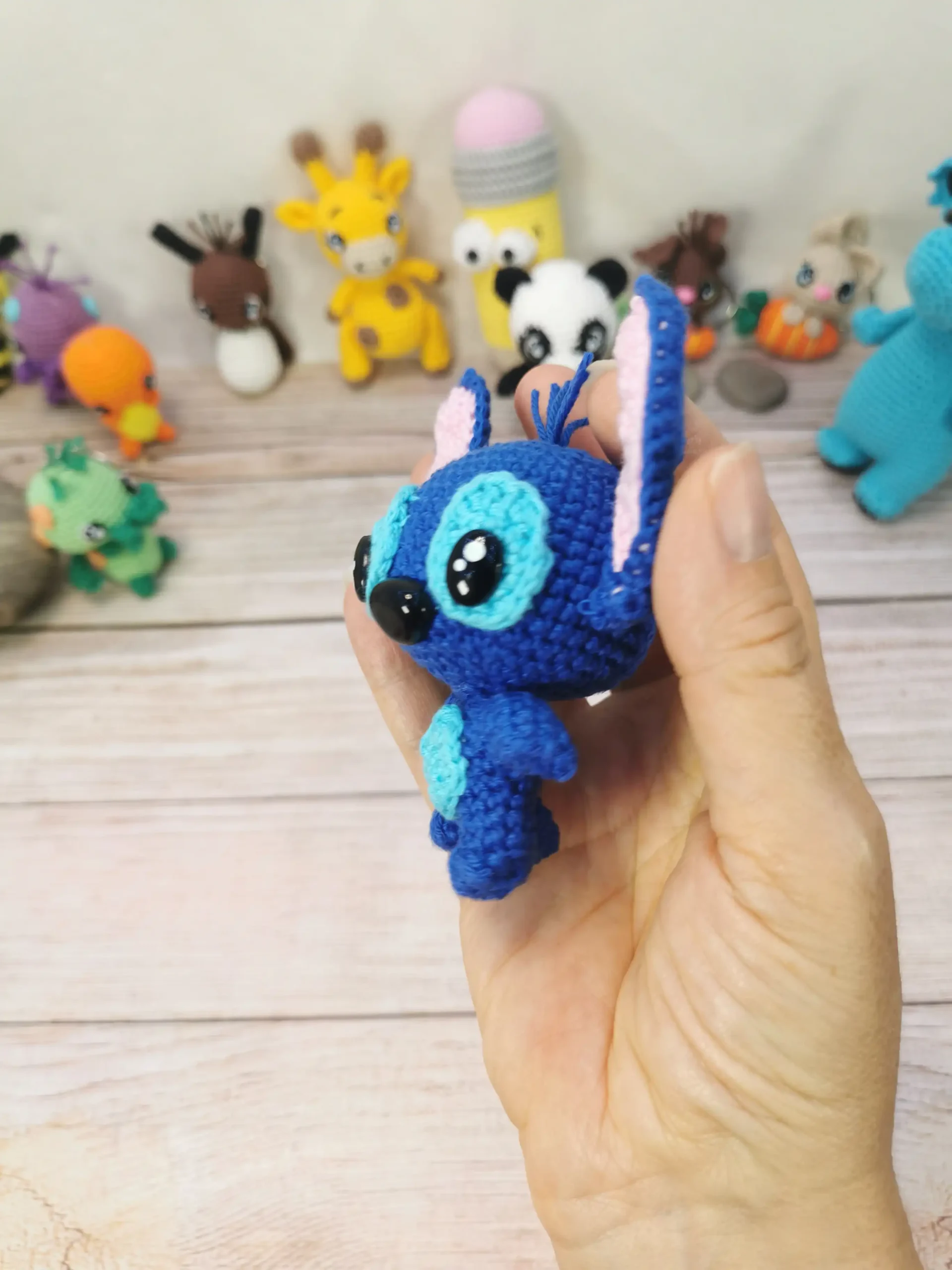 Stitch fait main au crochet par la Mu's Heure
