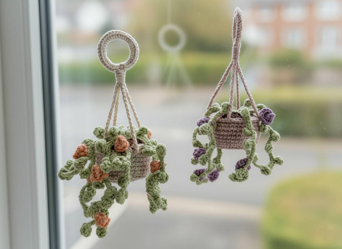 Plante Succulente fait main au crochet par La Mu's Heure