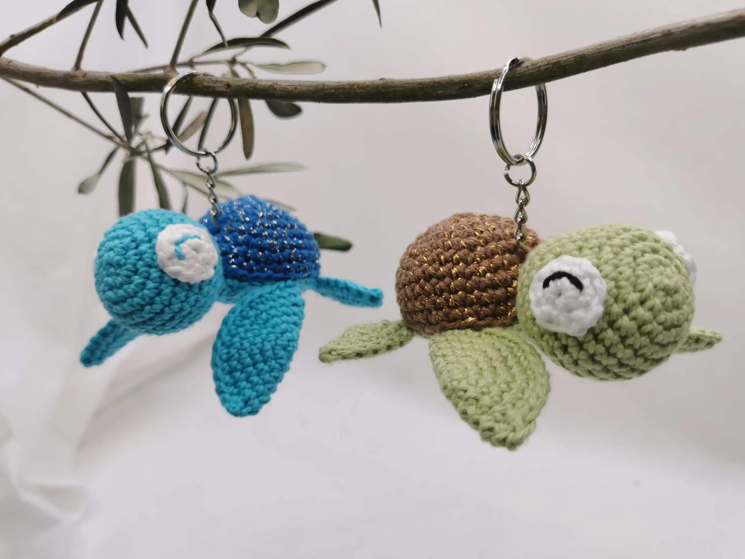 Tortue amigurumi fait main au crochet fait par La Mu's heure