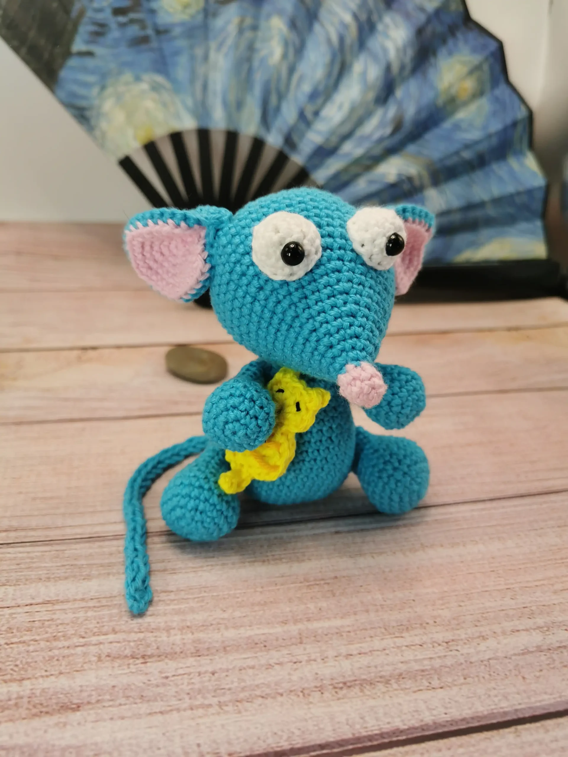 Tutter amigurumi fait main au crochet par La Mu's heure