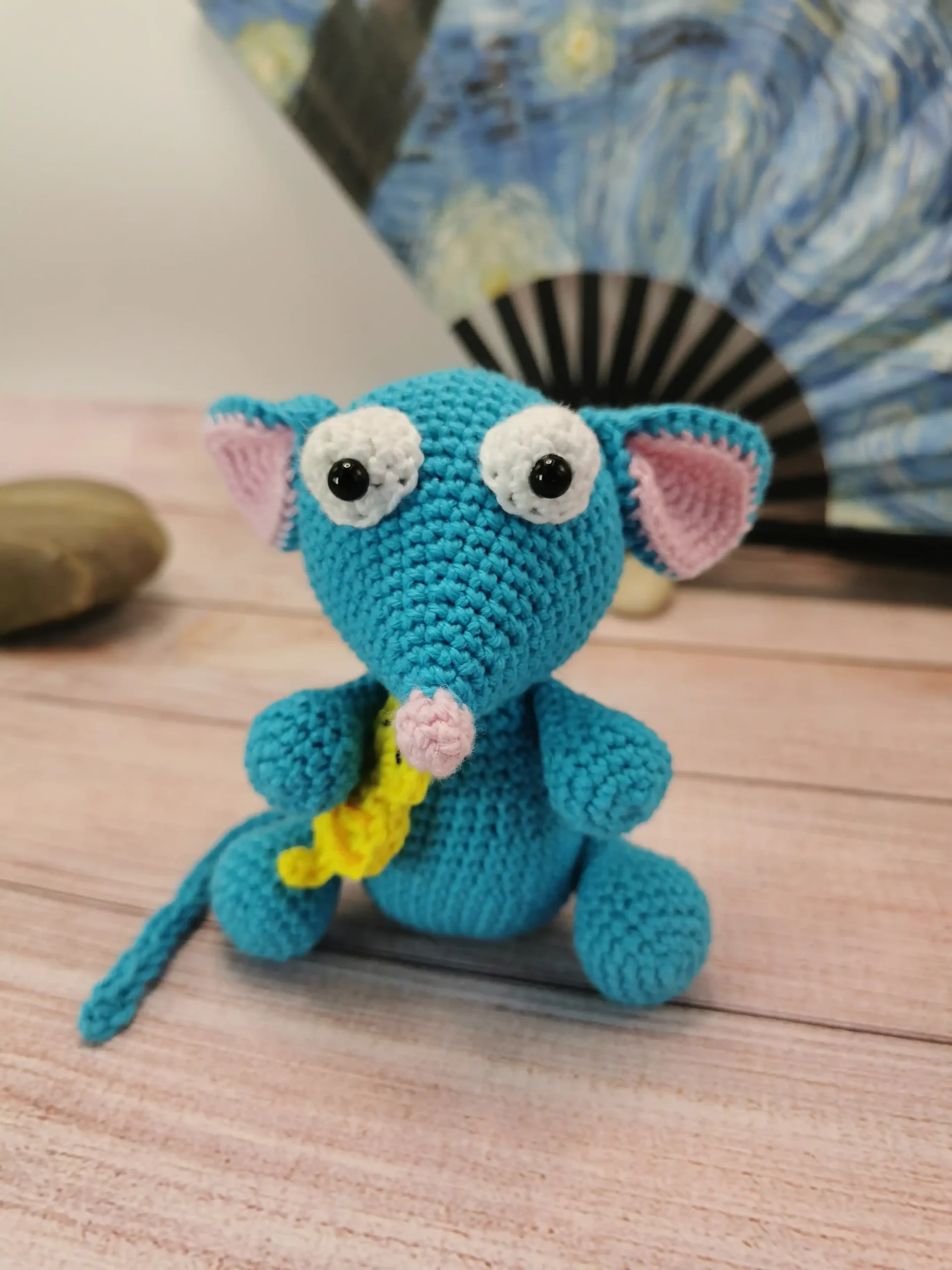 Tutter amigurumi fait main au crochet par La Mu's heure