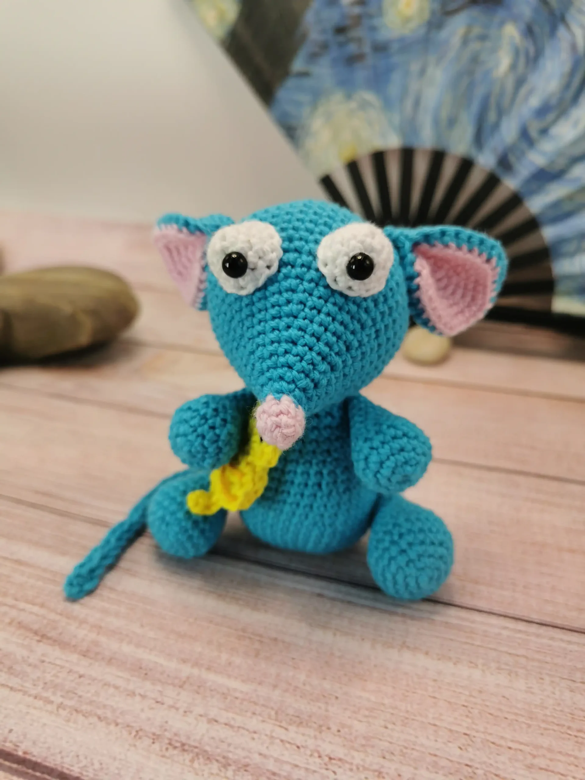 Tutter amigurumi fait main au crochet par La Mu's heure