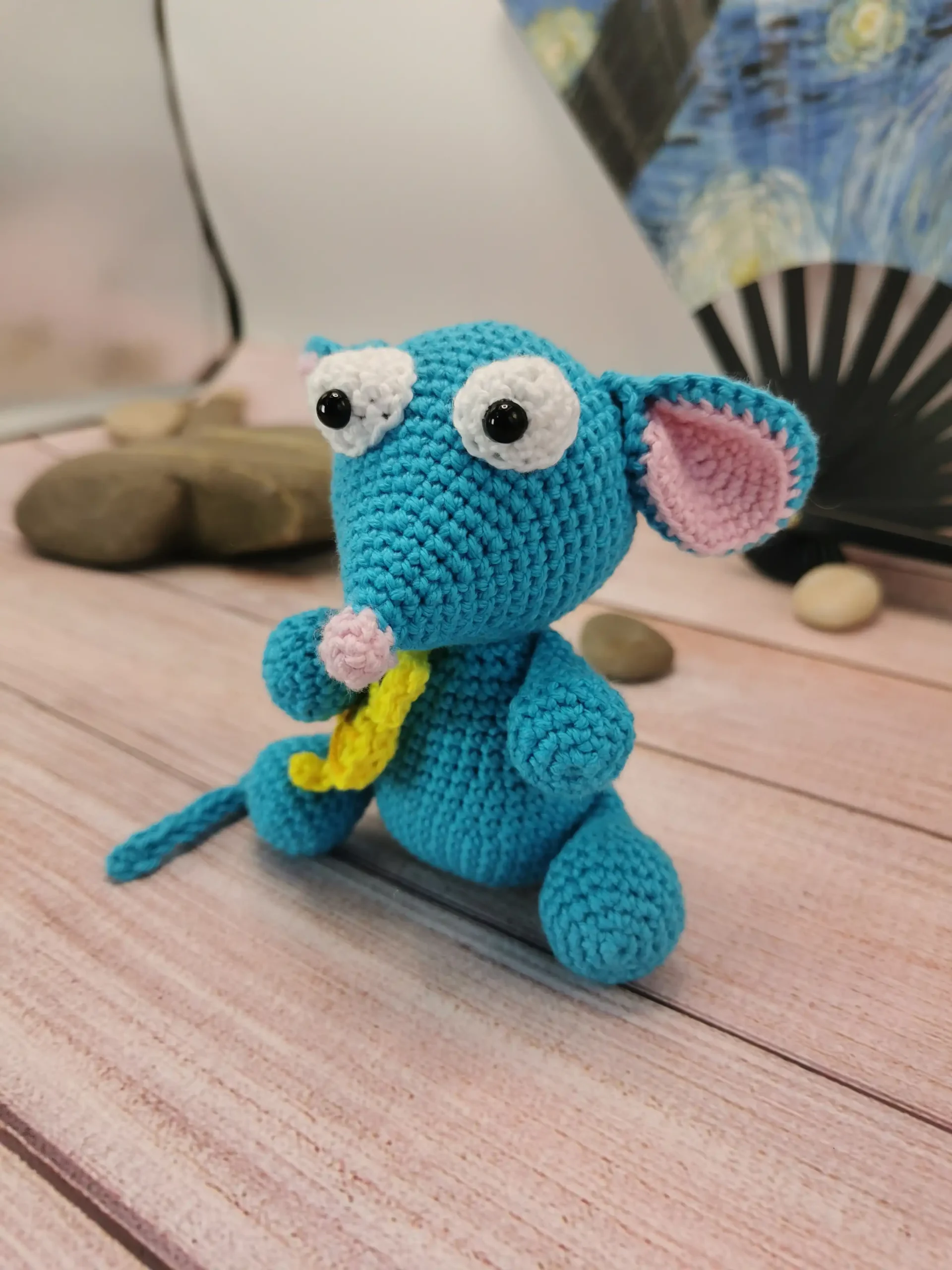 Tutter amigurumi fait main au crochet par La Mu's heure